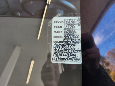 1996 Dodge Ram 1500 SLT