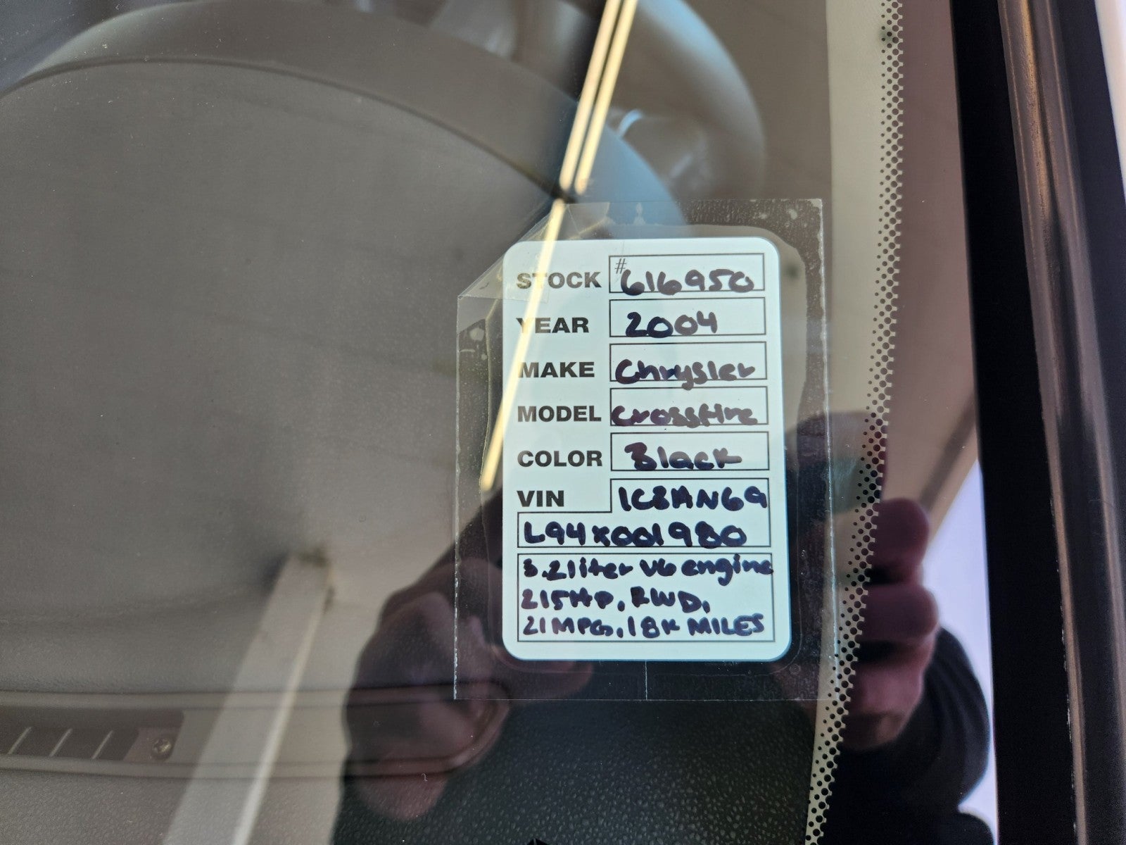 2004 Chrysler Crossfire 2dr Cpe