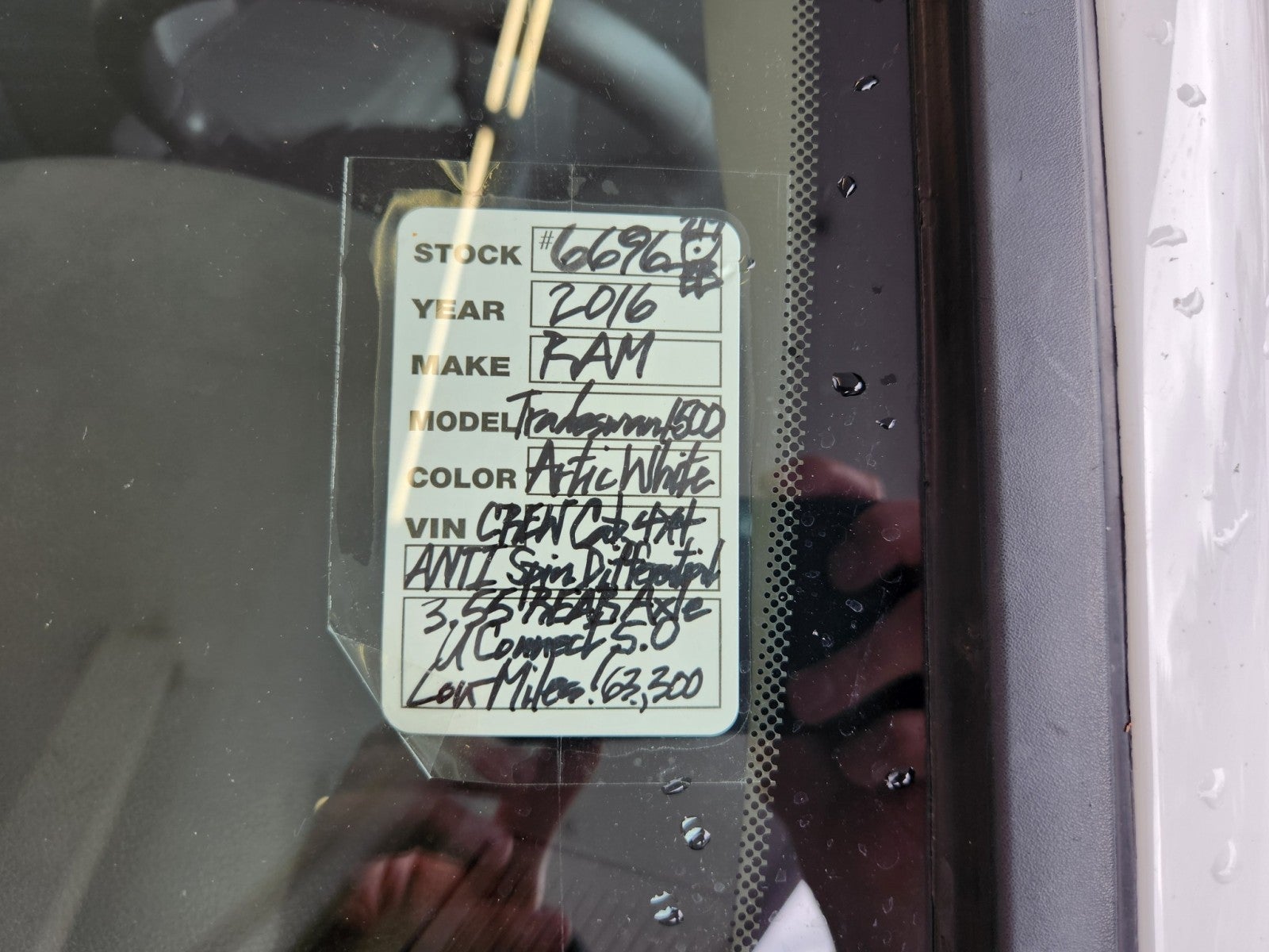 2016 RAM 1500 Tradesman