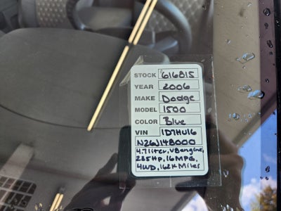 2006 Dodge Ram 1500 SLT