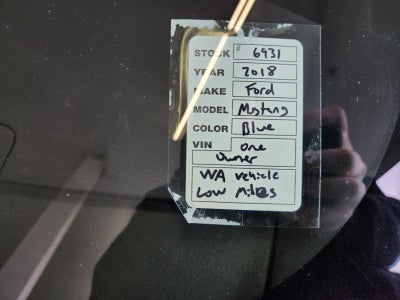 2018 Ford Mustang EcoBoost