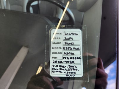 2014 Ford Econoline E-350 XL Passenger