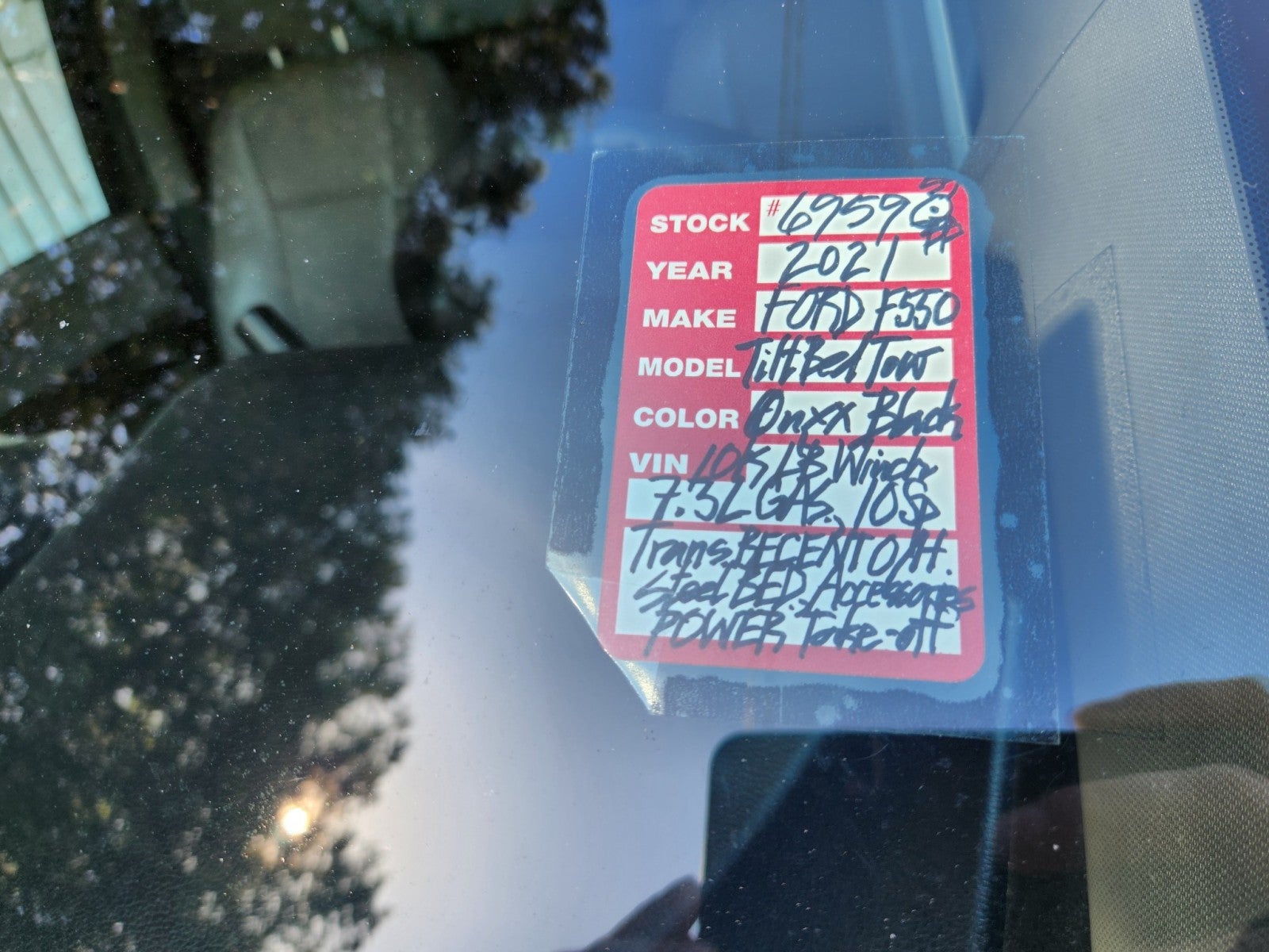 2021 Ford Super Duty F-550 DRW XL