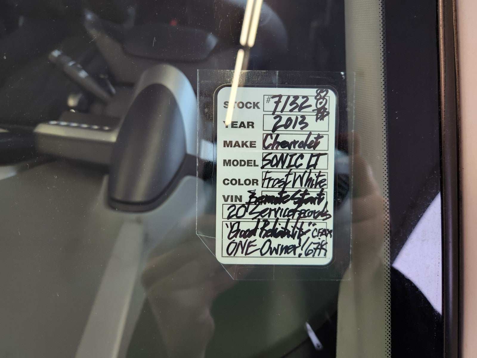 2013 Chevrolet Sonic LT