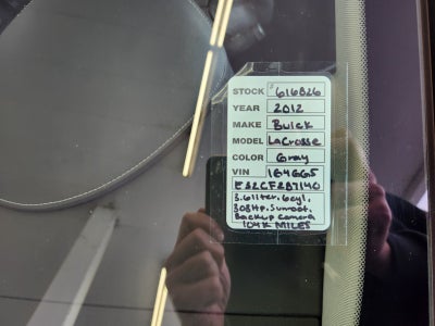 2012 Buick LaCrosse Premium 2