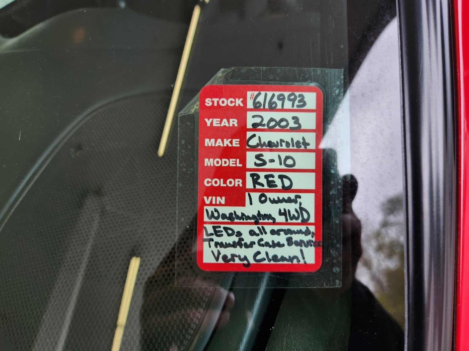 2003 Chevrolet S-10 ZR2