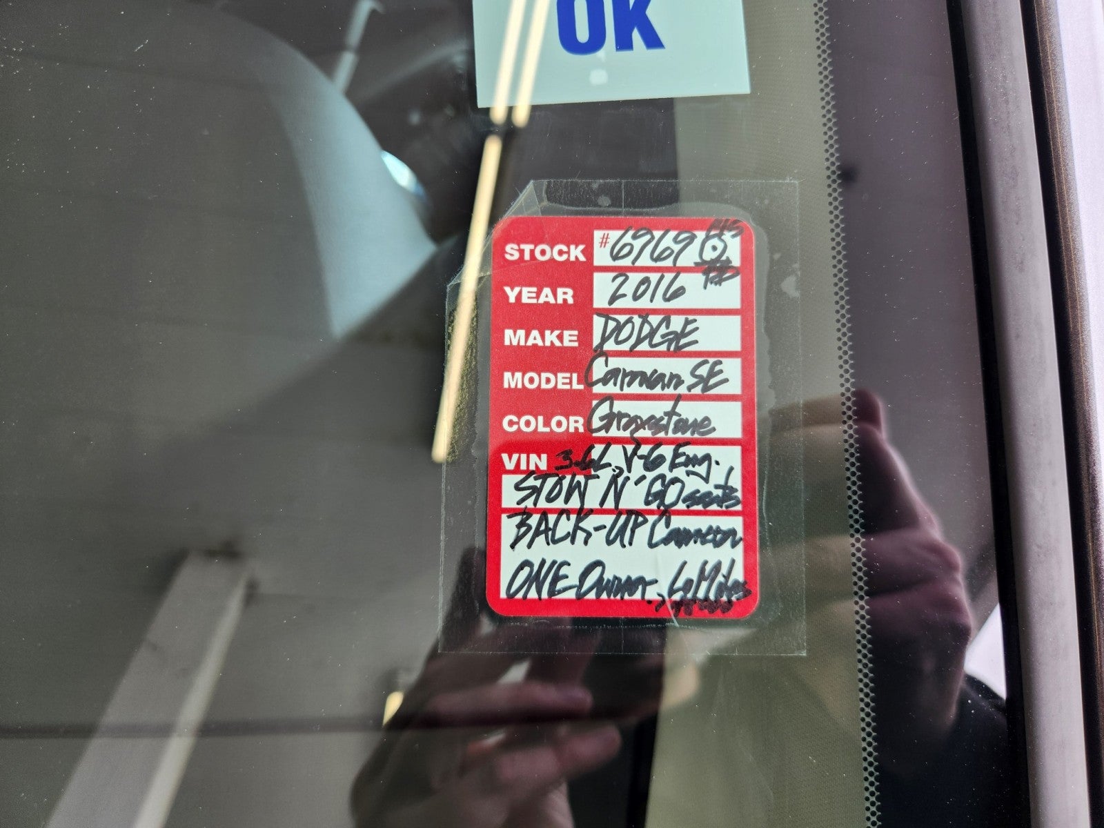 2016 Dodge Grand Caravan SE