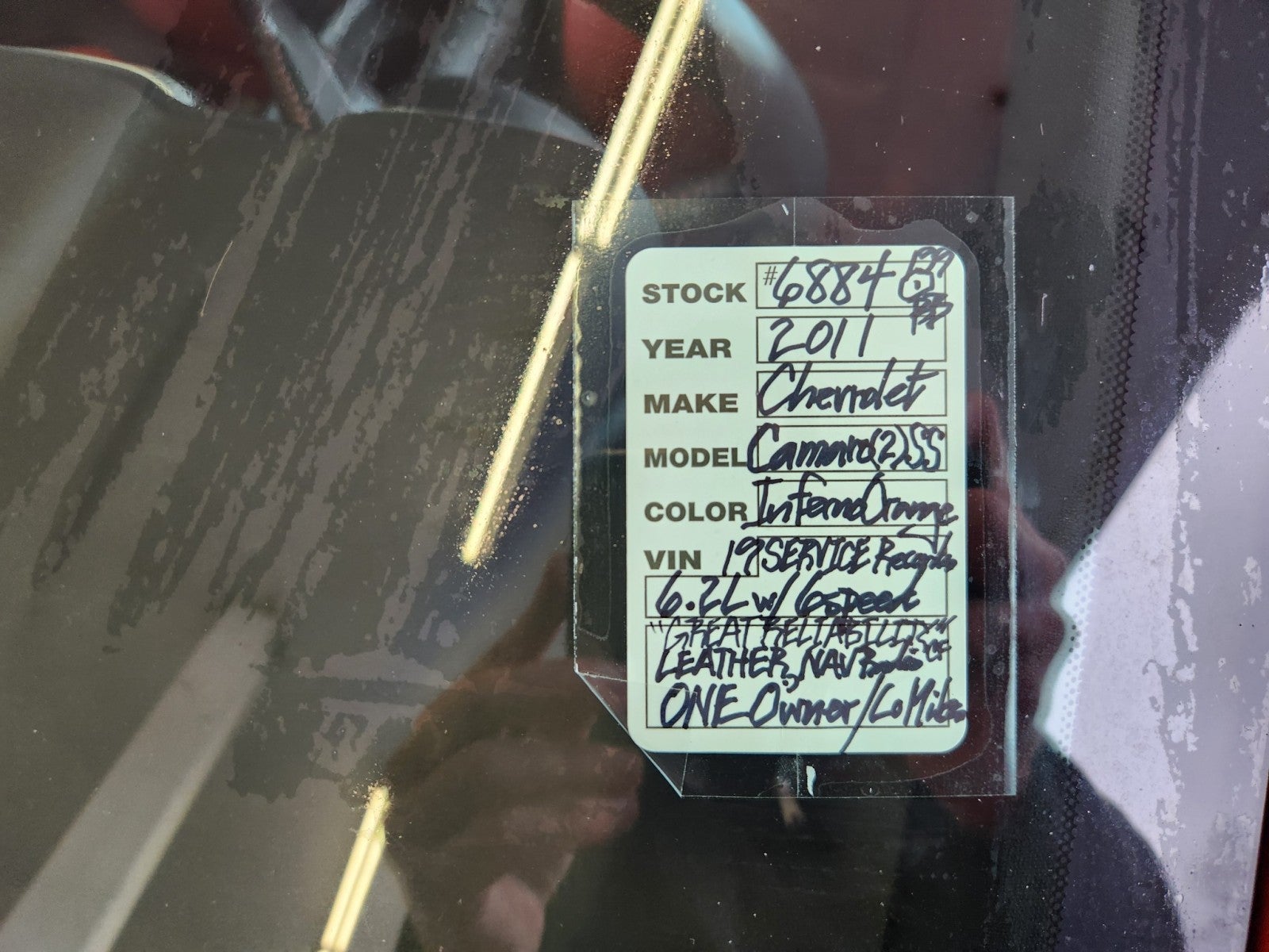 2011 Chevrolet Camaro 2SS