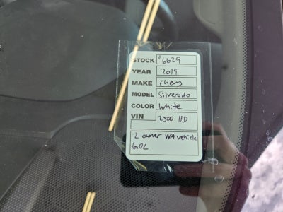 2019 Chevrolet Silverado 2500HD LT