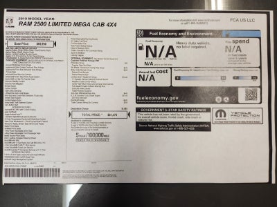 2019 RAM 2500 Limited