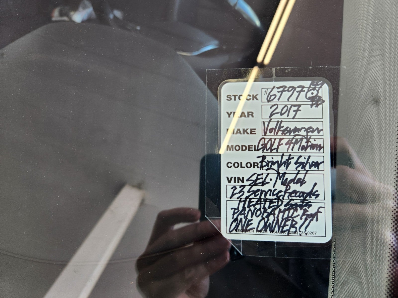 2017 Volkswagen Golf Alltrack TSI SEL