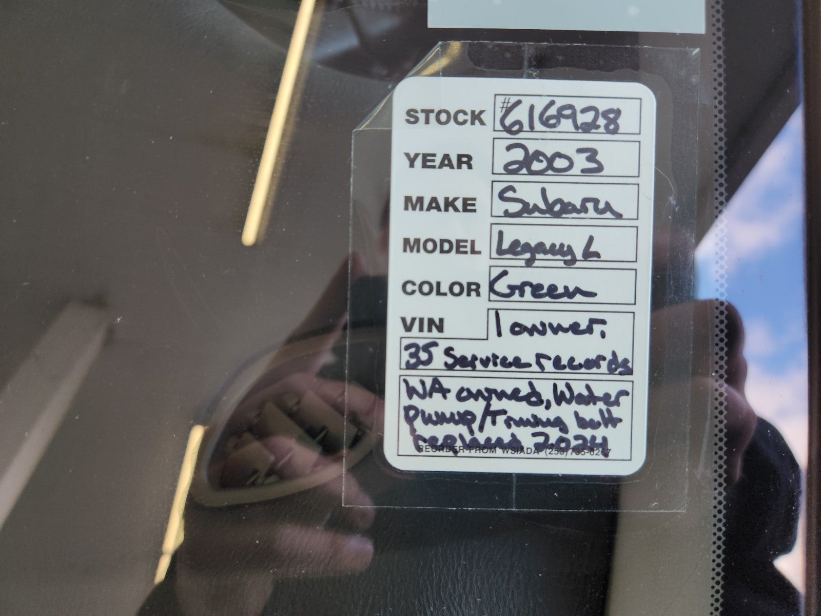 2003 Subaru Legacy Sedan L