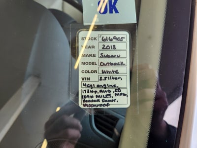 2013 Subaru Outback 2.5i Limited