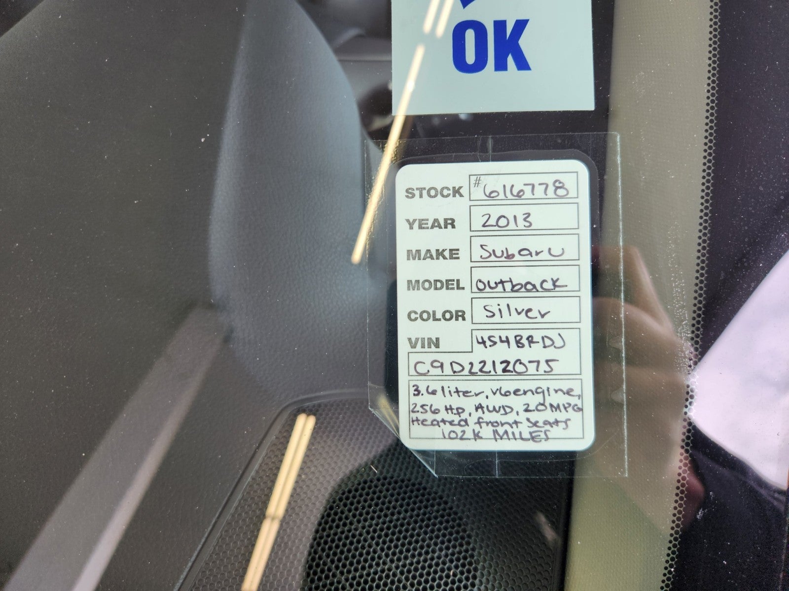 2013 Subaru Outback 3.6R Limited