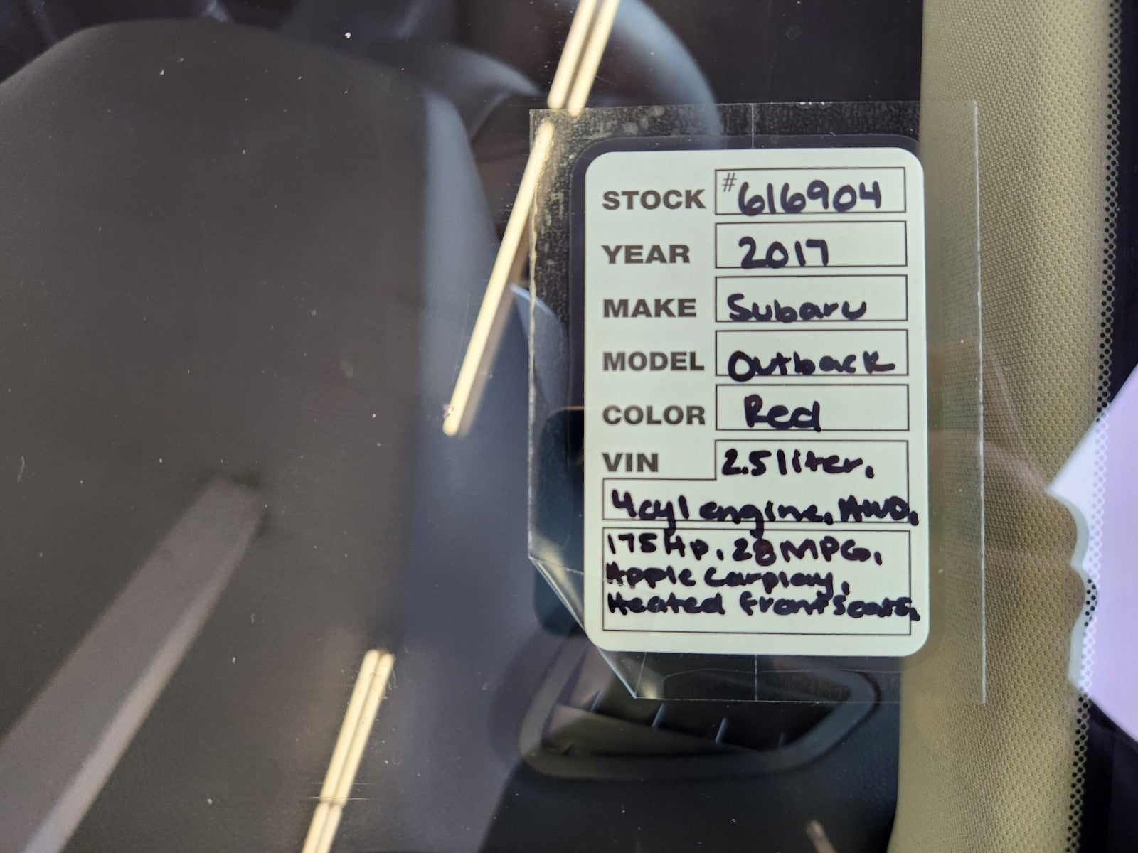 2017 Subaru Outback 2.5i Premium