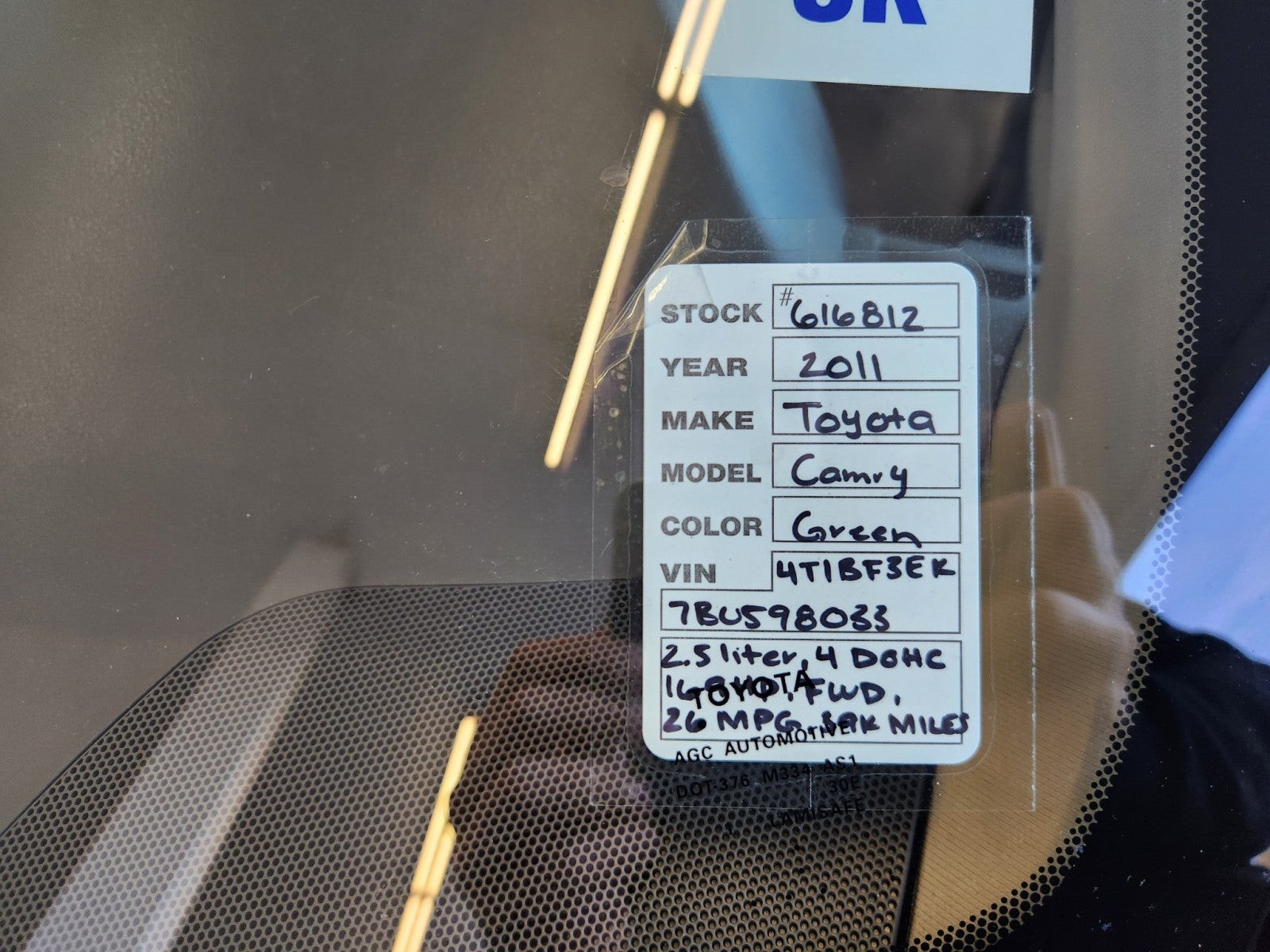 2011 Toyota Camry LE