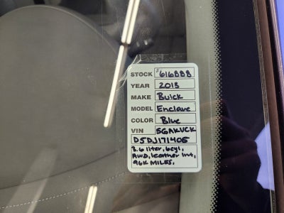 2013 Buick Enclave Leather