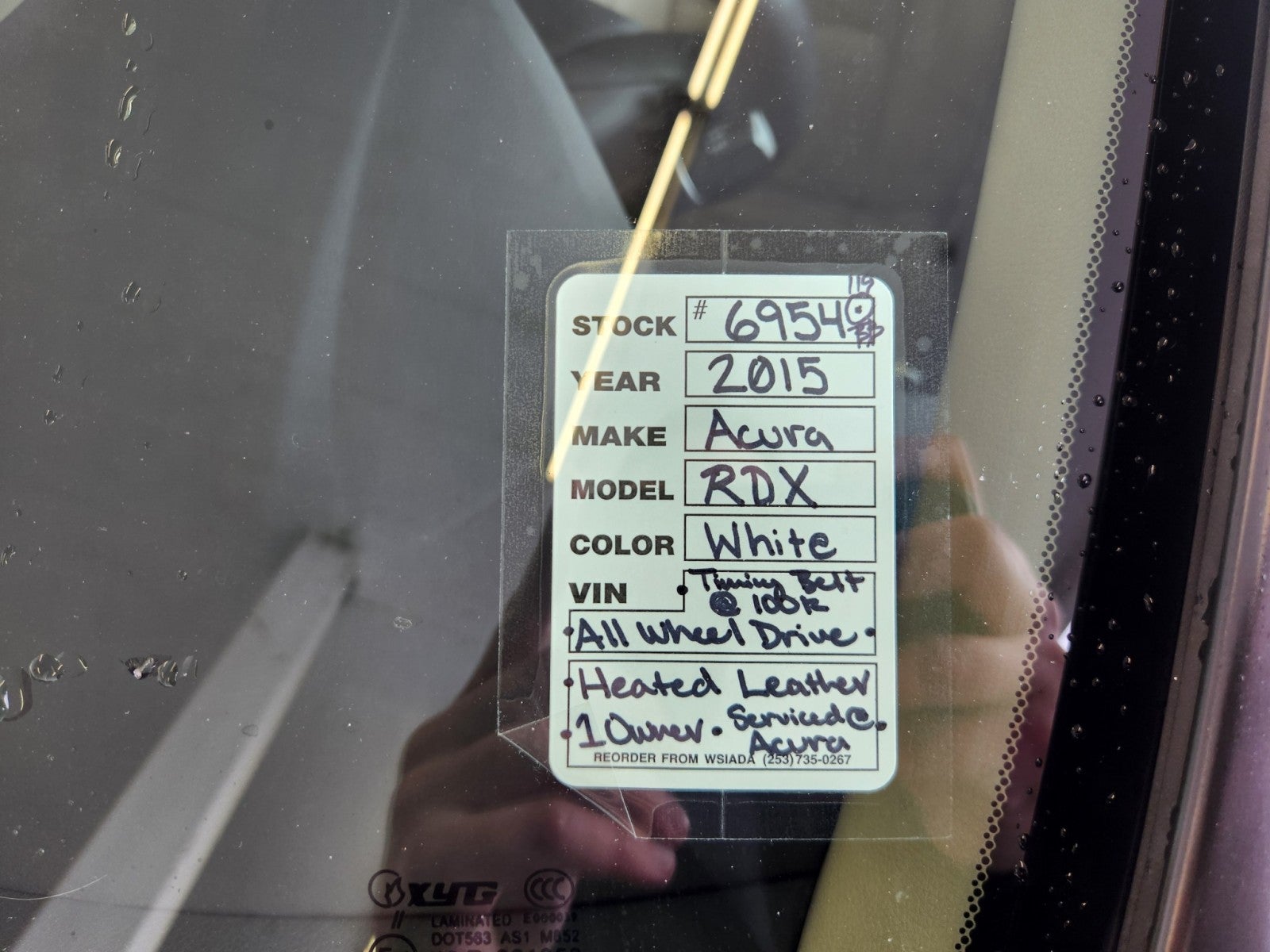 2015 Acura RDX Tech Pkg