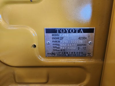 1976 Toyota Land Cruiser FJ40
