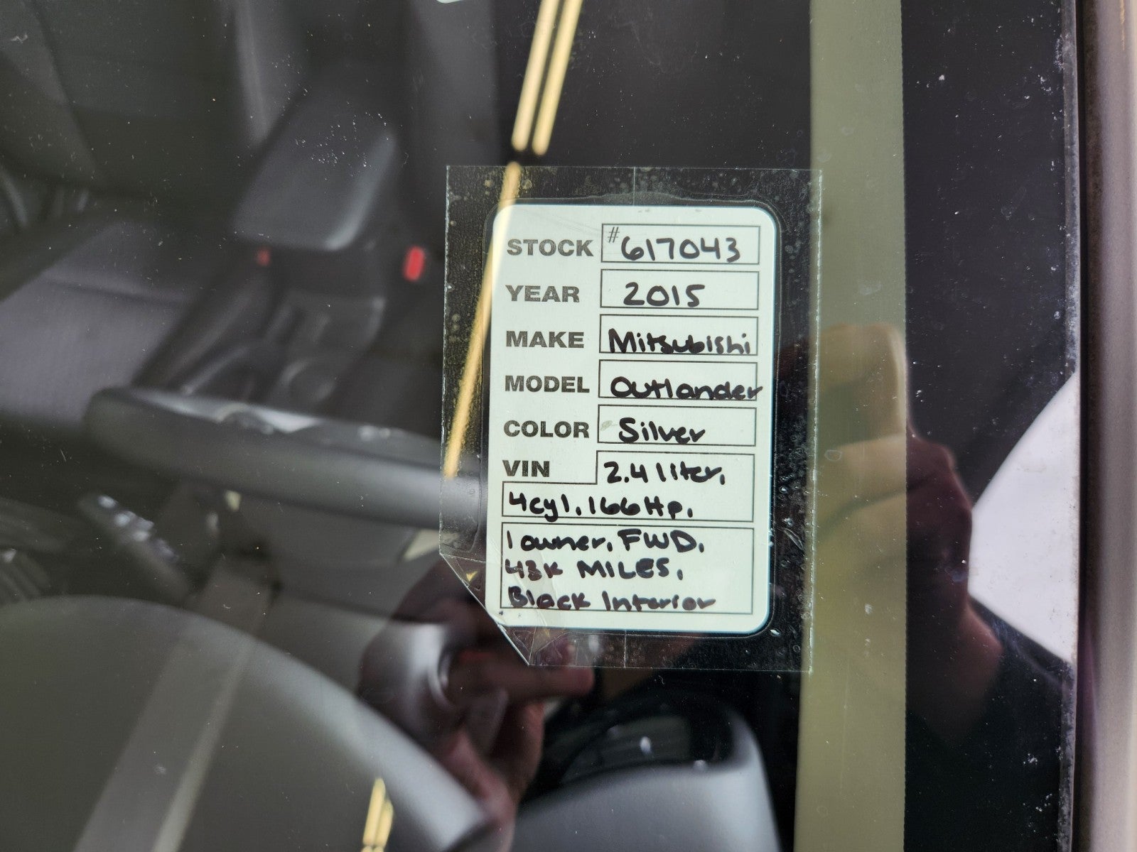 2015 Mitsubishi Outlander ES