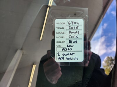 2018 Honda Civic Hatchback Sport