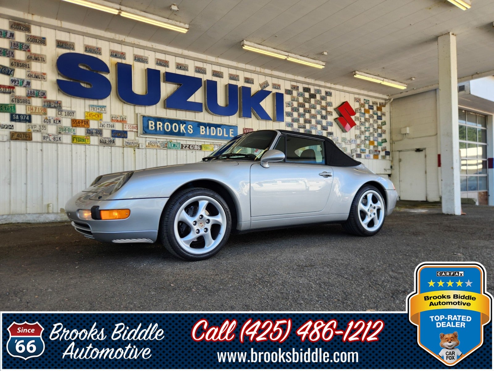 1997 Porsche 911 Carrera 2dr Carrera Cabriolet 6-Spd Manual
