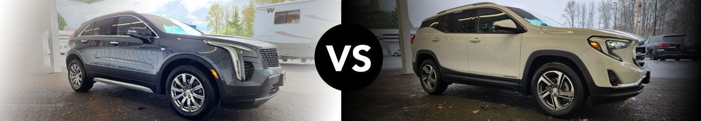 2019 Cadillac XT4 AWD Premium Luxury SUV vs 2019 GMC Terrain SLT SUV